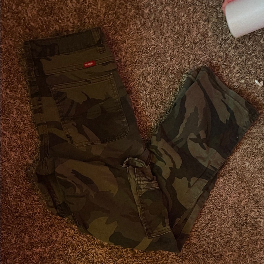 Wrangler Camouflage Cargo Pants